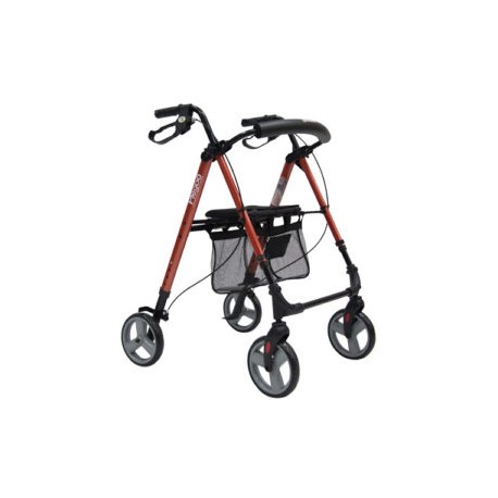 Andadera Rollator Plegoo KD de Aluminio.