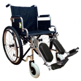 Silla de Ruedas TT 20″ Cromada con Elevapiernas.