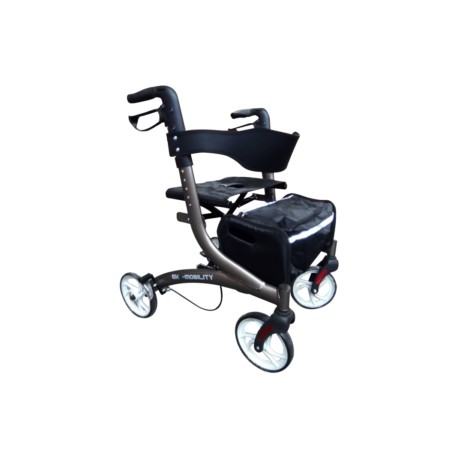 Andadera ROLLATOR Deportiva Aluminio Rueda 8″.