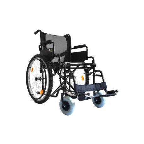 Silla de ruedas TT 19″ todo terreno, color negro.